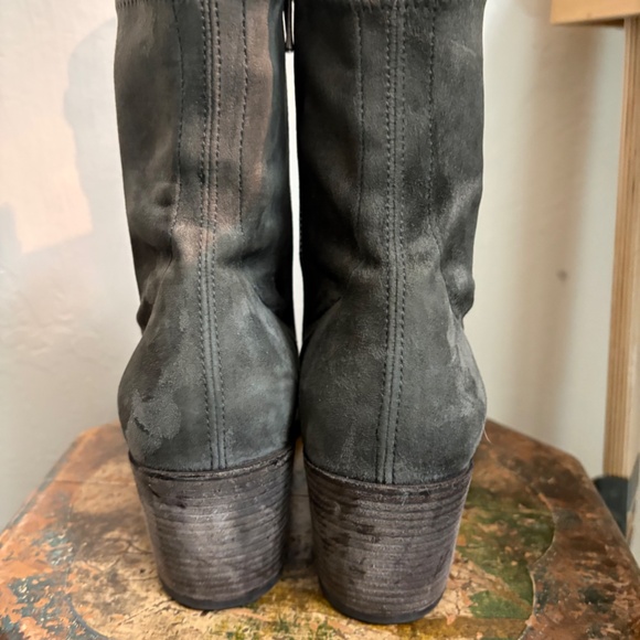 Officine Creative Blue Grey Ankle Boots size 37 - Picture 5 of 9